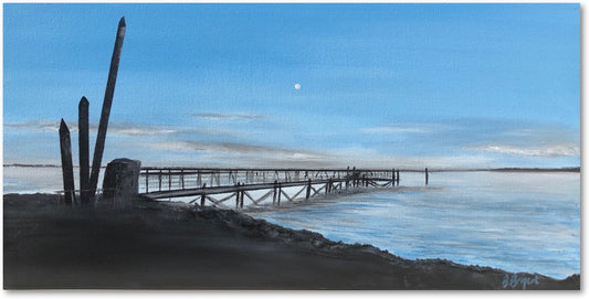 L'Estacade de la Fosse Impression sur Papier d'Art en édition limitée