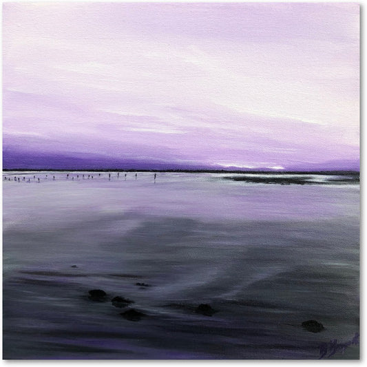 La traversée du Gois N°2 Impression sur Papier d'Art en édition limitée