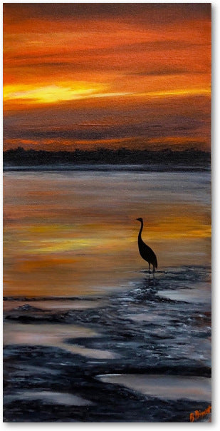 La traversée du gois N°3 Impression sur Papier d'Art en édition limitée