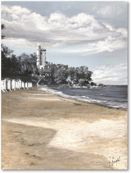 Le Phare de l'Anse rouge Impression sur Papier d'Art en édition limitée