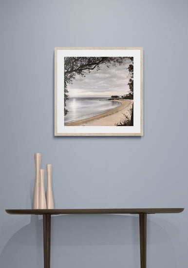 Impression sur papier d'art du tableau "Les dames eau miroir" de Bénédicte Brigeot artiste peintre à Noirmoutier