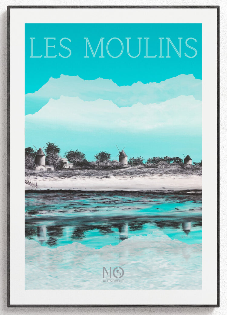 Affiche NO autrement - Les Moulins