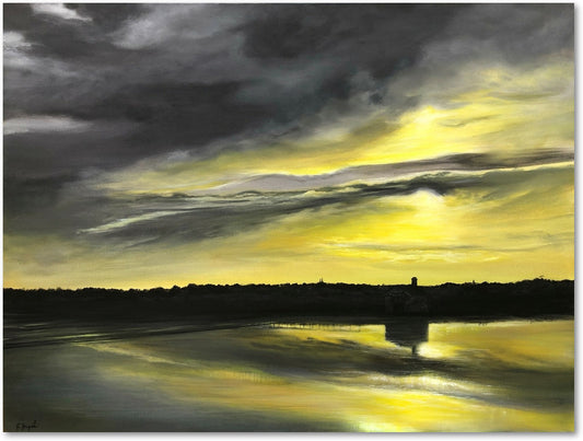 Marais Mounet N°1 Impression sur Papier d'Art en édition limitée