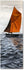 Impression sur papier d'art du tableau "Vogue en duo n°1" de Bénédicte Brigeot artiste peintre à Noirmoutier