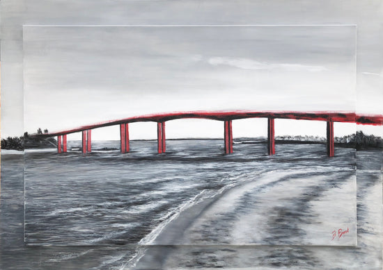 Collection NO autrement... Focus sur le Pont, Artbeige by Benedicte Eigelthinger Brigeot, Artiste peintre à Noirmoutier en vendée