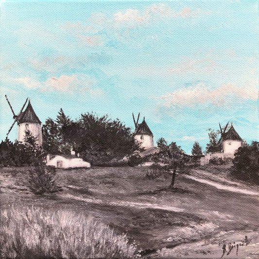 Les trois Moulins Œuvre Originale